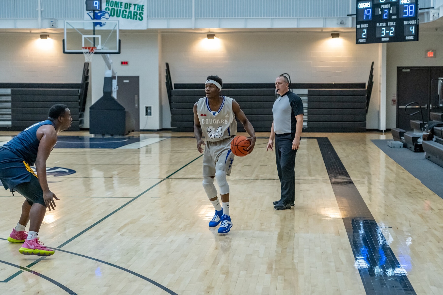 Hawks soar past Cougars