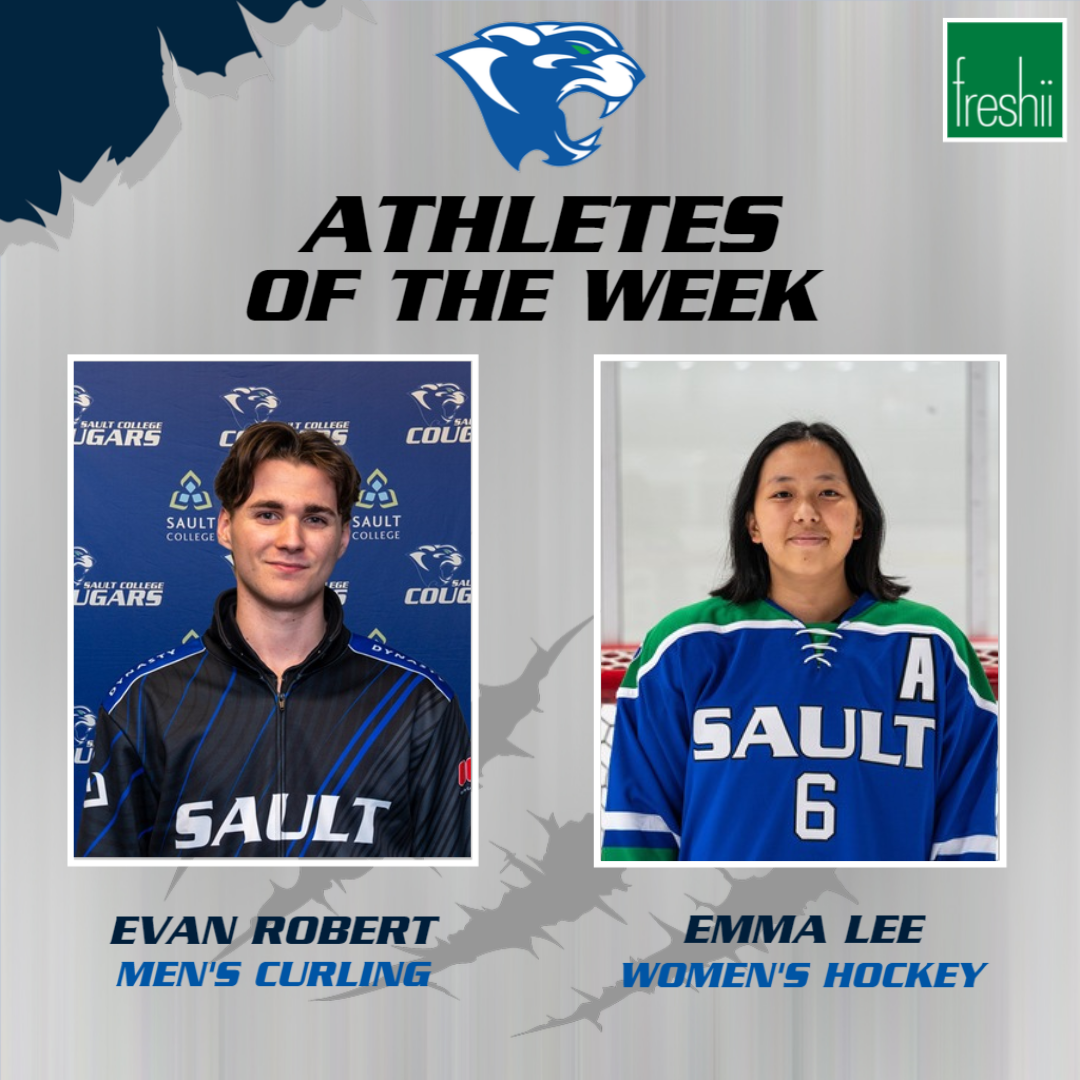 Robert, Lee Named Sault College Freshii Athletes of the Week