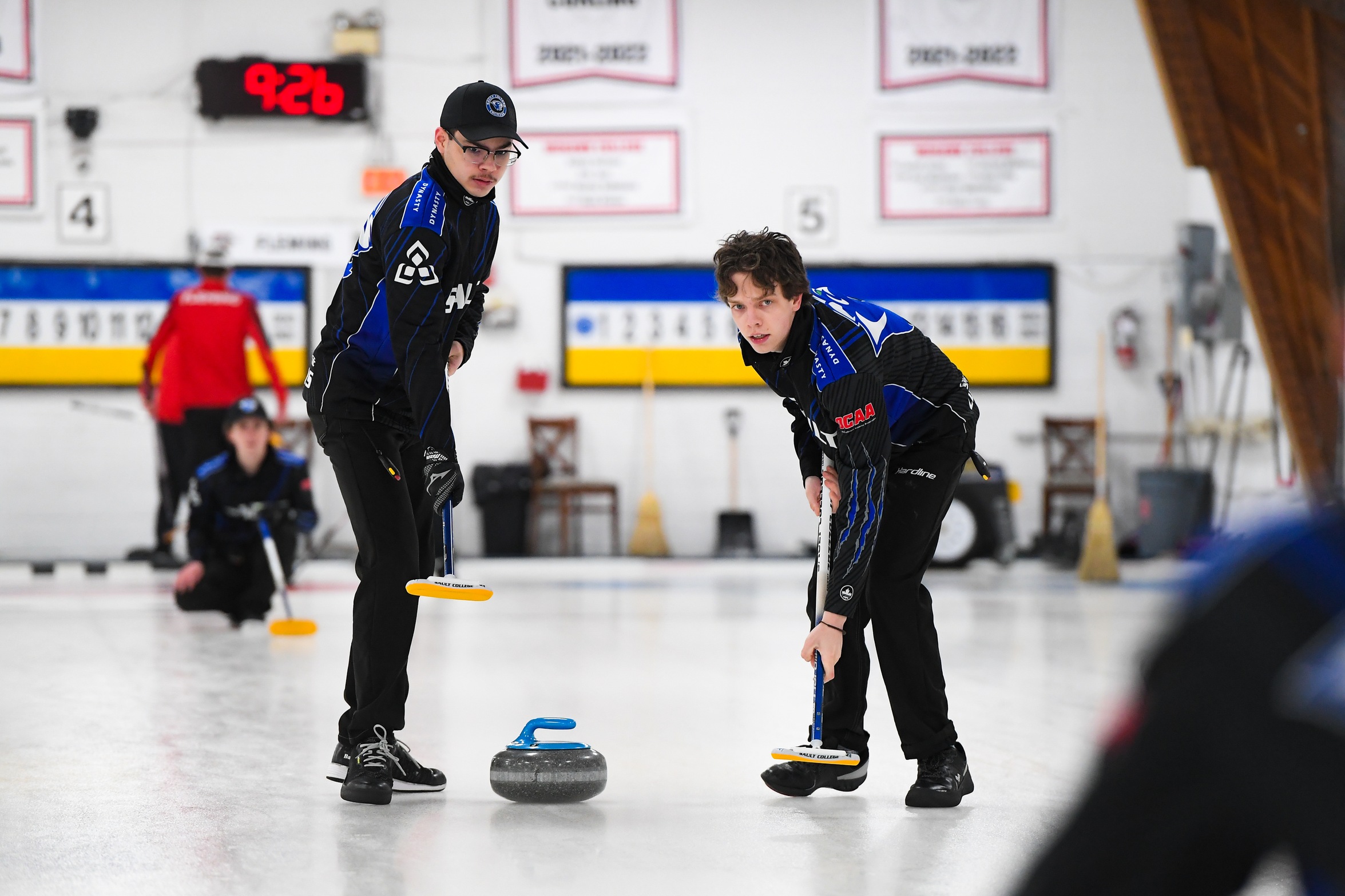 Cougars Curling kicks off the OCAA Championships with a Big Day 1!