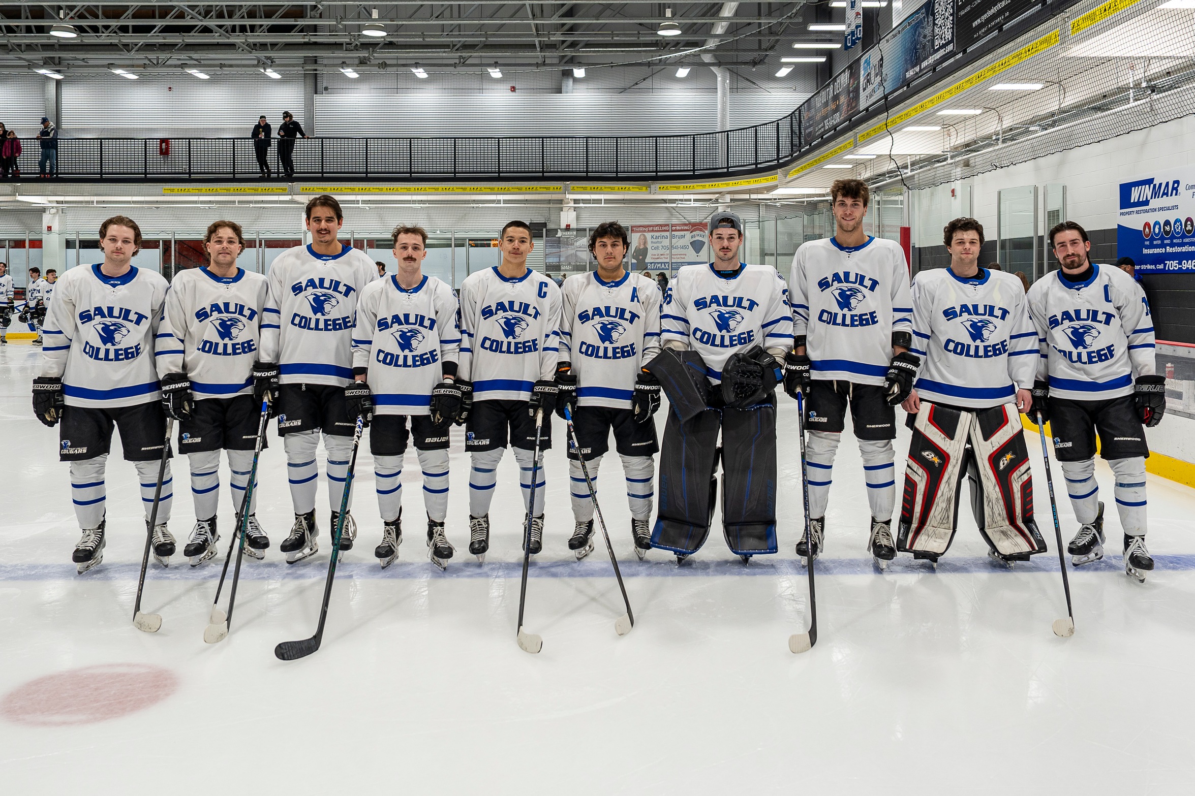 Cougars Dominate on Seniors Night