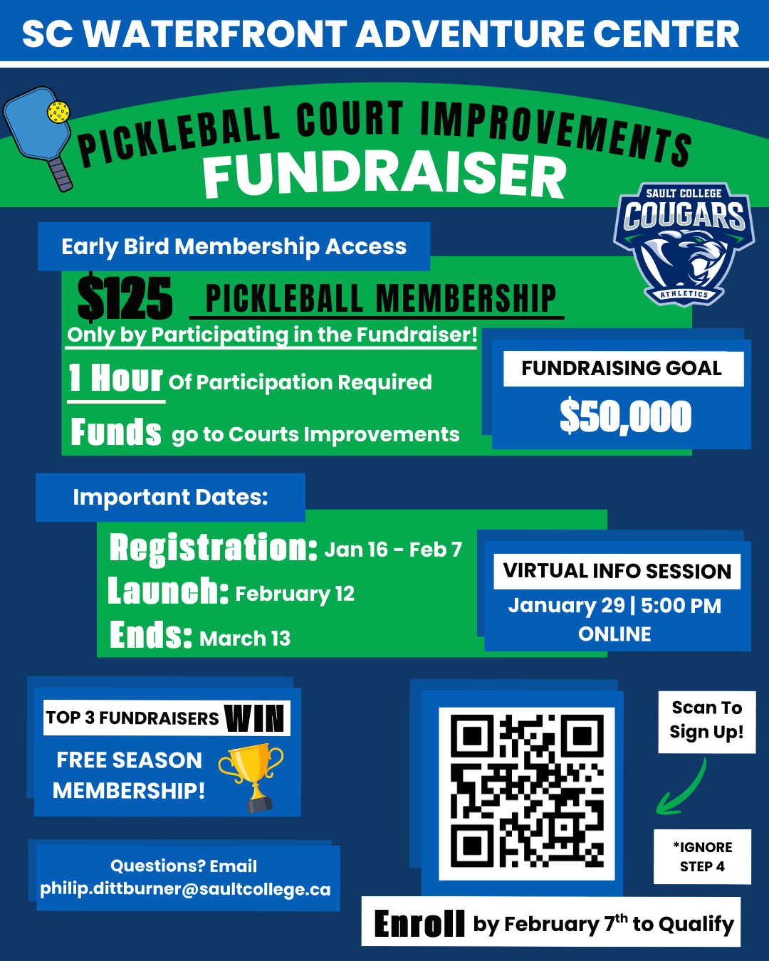 Pickleball Court Improvements Fundraiser