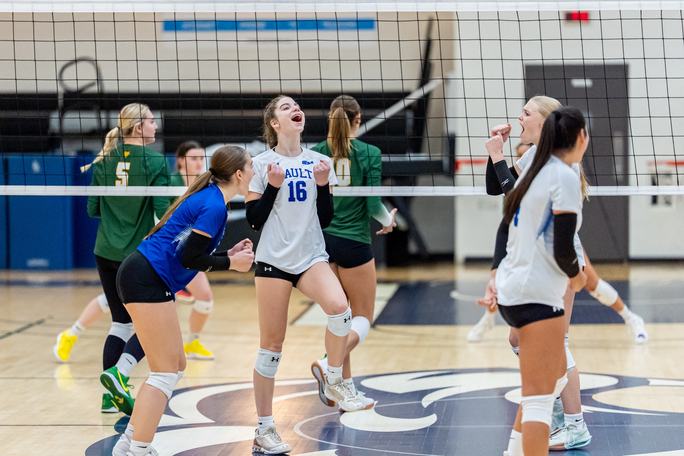Cougars Capture First Win Since Re-Opening Women&rsquo;s Volleyball Program